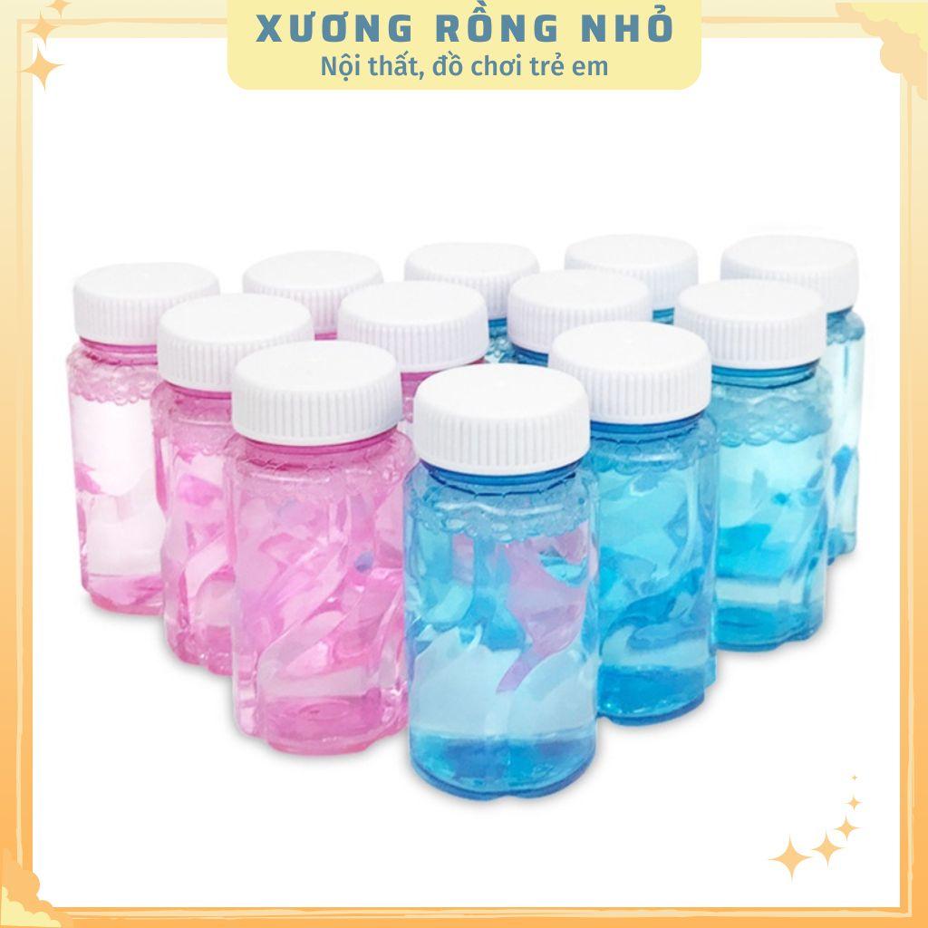 Nước Bong Bóng Xà Phòng, Nước Tạo Bong Bóng Xà Phòng Dành Cho Đồ Chơi Thổi Bong Bóng Lọ 60ml