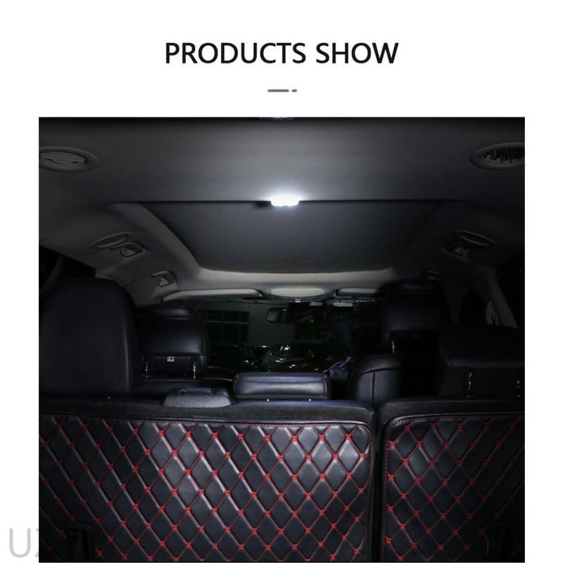 Đèn LED Gắn Trần Xe Hơi Không Dây Sạc USB Độ Sáng Cao