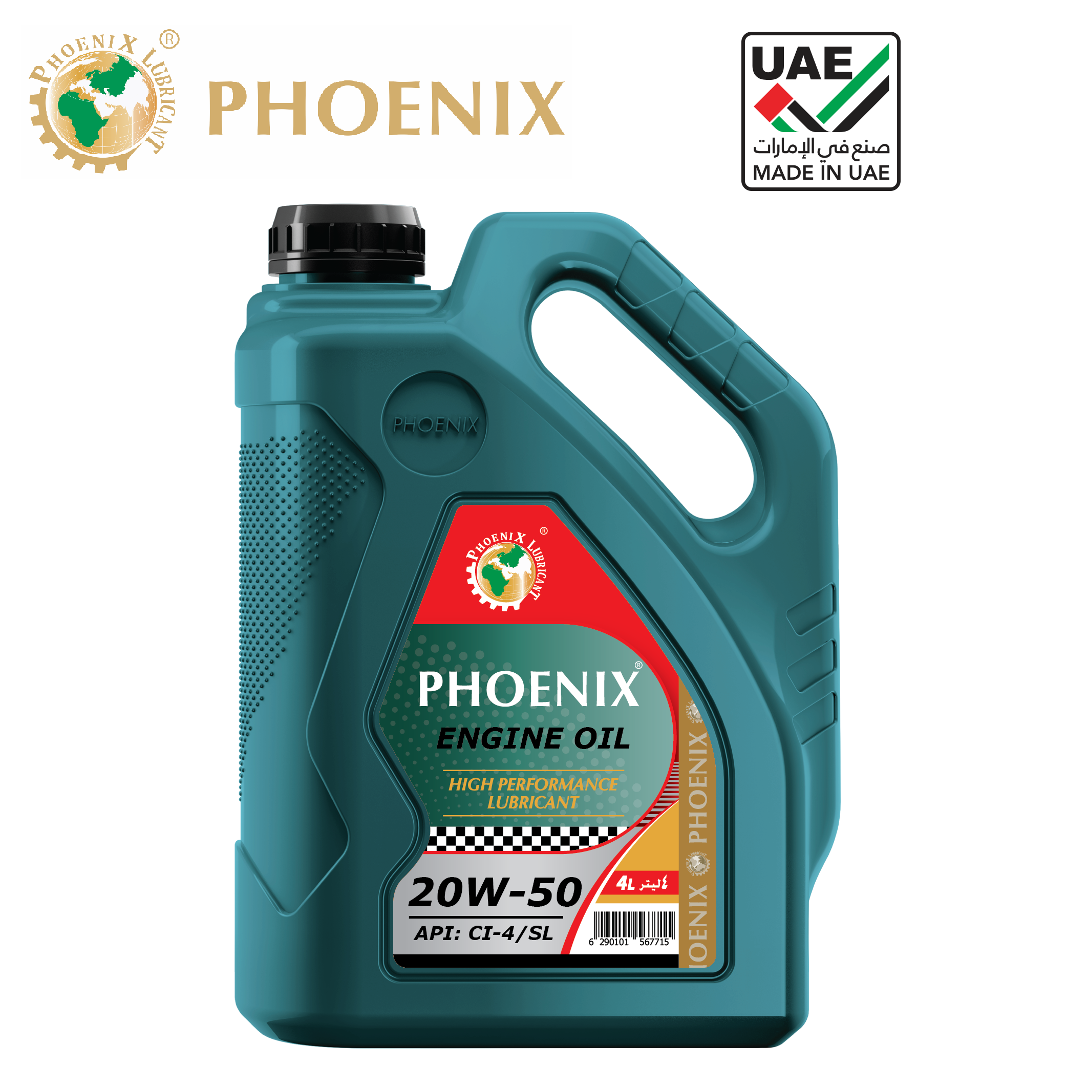 Dầu nhờn động cơ Phoenix 20W50 CI-4/SL 4L