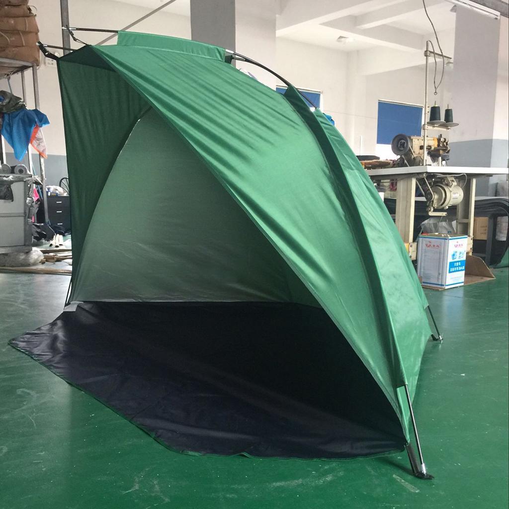 Portable Beach Tent Sun Shelter Half-Open Ultralight Canopy Outdoor Garden