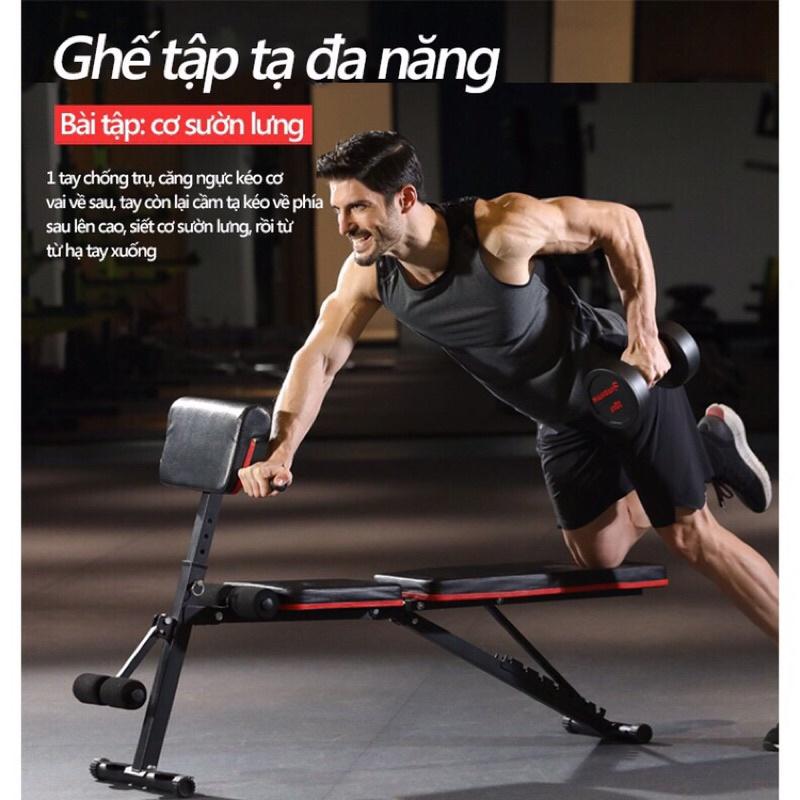 Ghế Tập Gym, Tập Tạ Đa Năng Hỗ Trợ Tập Cơ Tay, Bắp Tay, Cơ Bụng P189