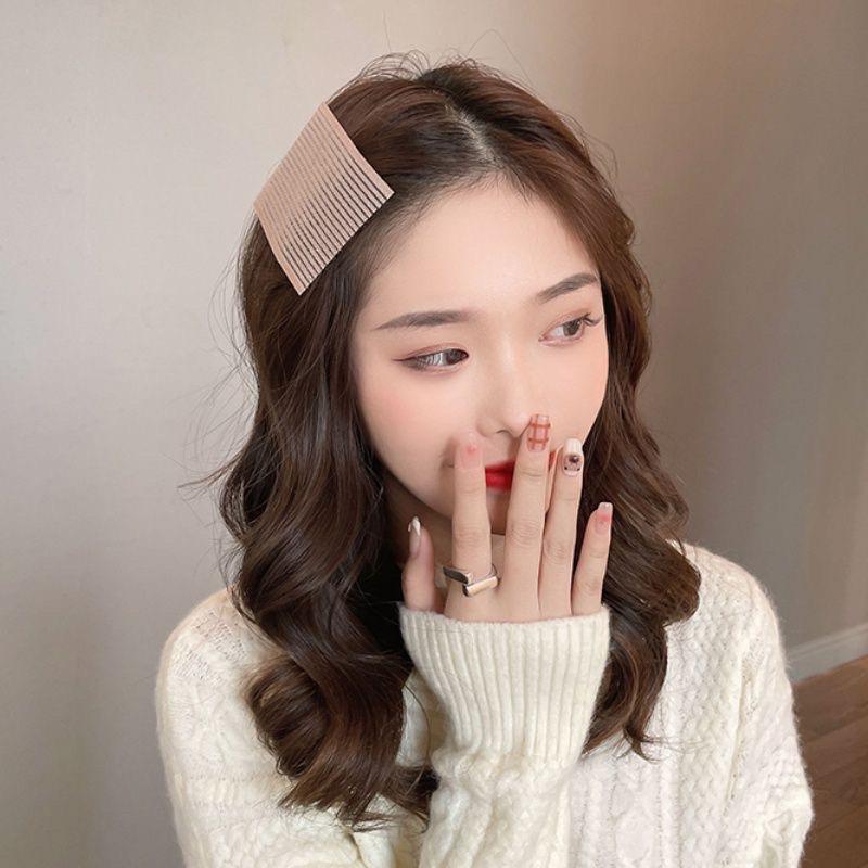 Miếng dán tóc cố định tóc mái gọn gàng khi rửa mặt, trang điểm nhiều màu dễ thương phong cách Hàn Quốc