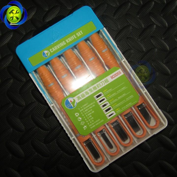 Bộ dao điêu khắc mỹ thuật Buddy BC0055 -5 cây