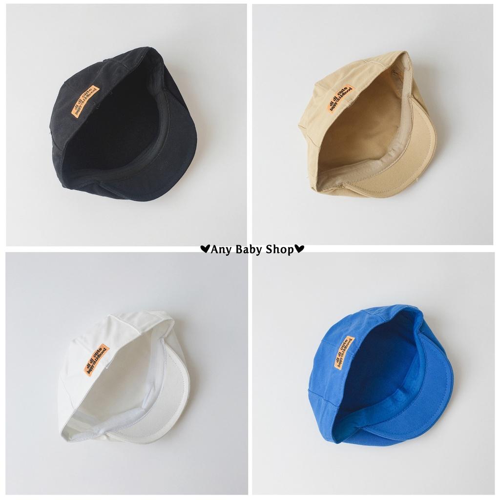 Nón Mũ nồi Beret đội được hai kiểu cho bé nhiều màu cực cool