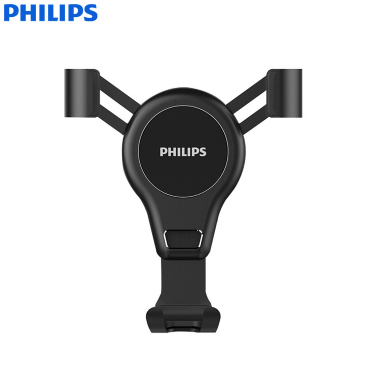 Giá đỡ điện thoại cài hốc gió trên ô tô cao cấp Philips DLK3412 - Hàng nhập khẩu