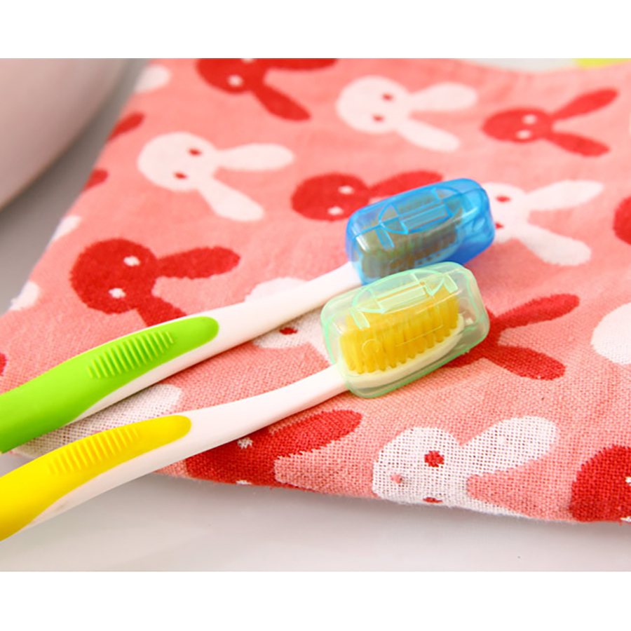 5Pcs Portable Holder Travel Camping Brush Cap Case Toothbrush Head Cover 