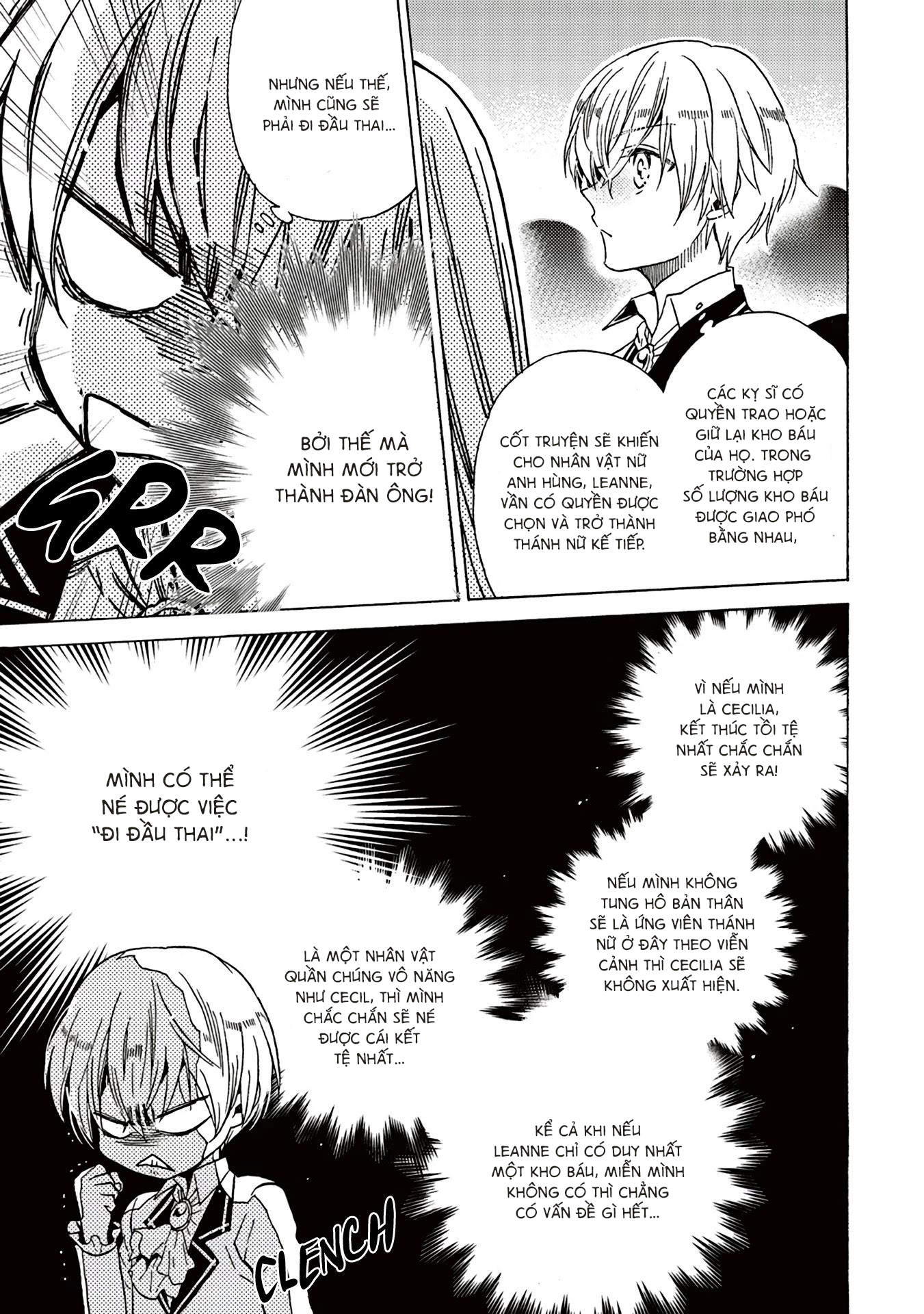 kẻ phản diện, cecilia silvie, không muốn chết, thế nên cô đã cải nam trang chapter 1.2 5
