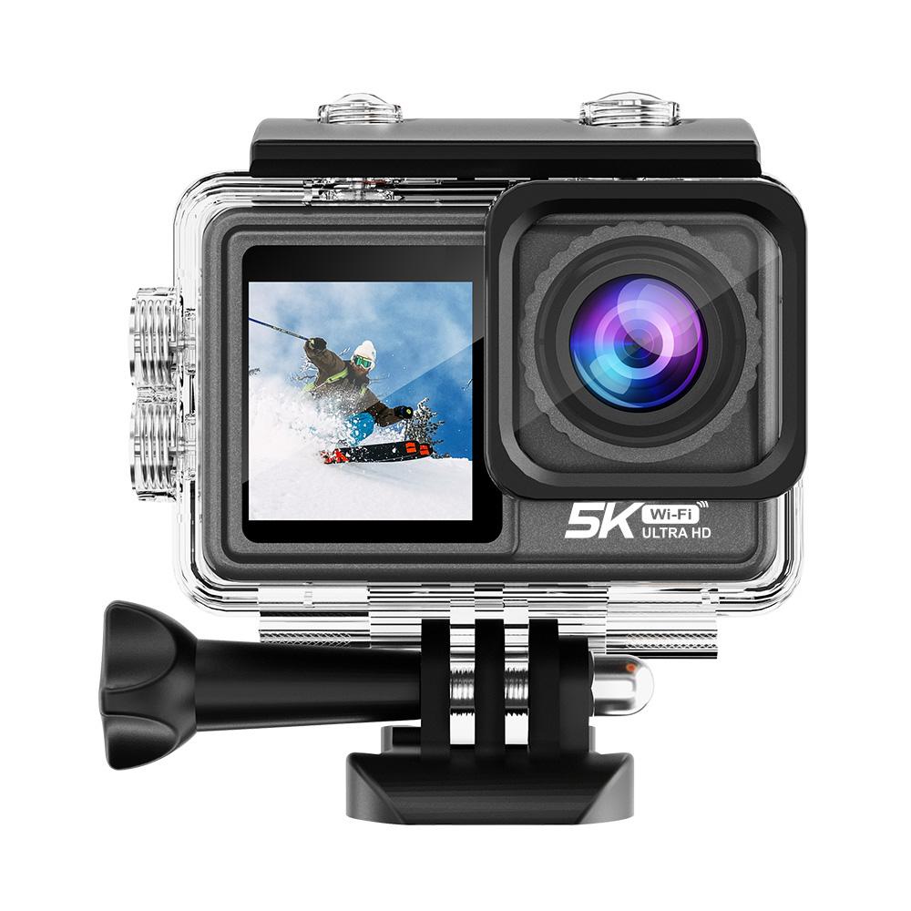 2023 Camera hành động mới 5K 4K 60fps EIS có thể trao đổi được 48MP ZOOM ĐIỆN THOẠI PHIM ĐIỆN TỬ ĐIỆN