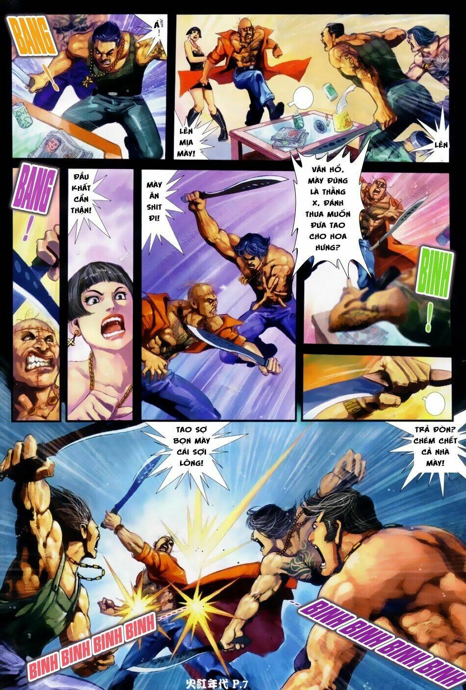 hỏa hồng niên đại hắc cốt đường chapter 46 6