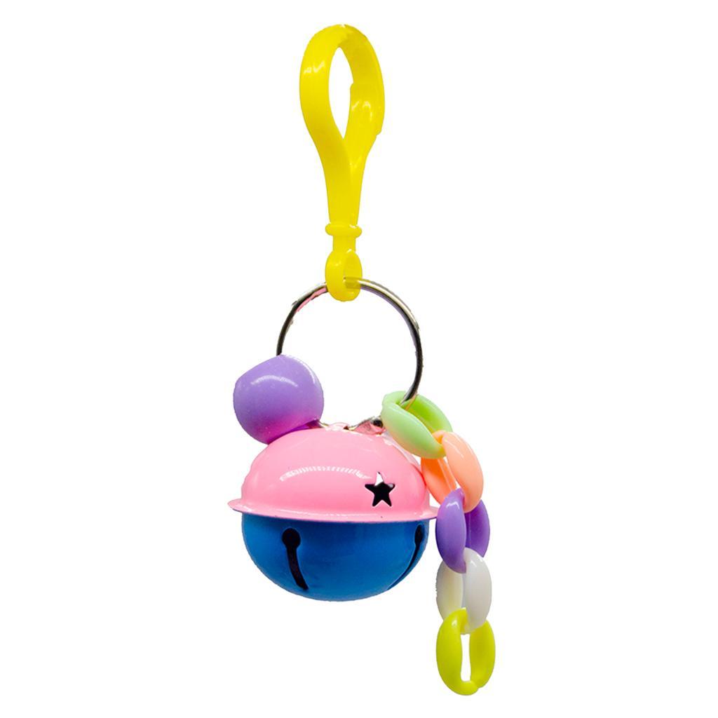 Bird Parrot Toy Hanging Bell Pet Birdcage Hammock Swing