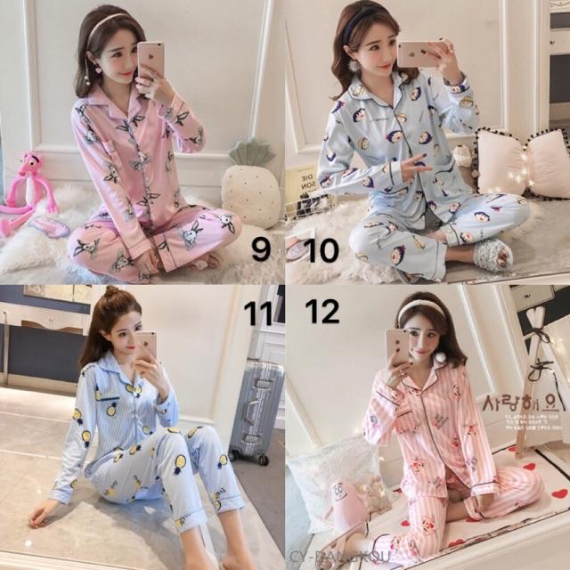 Bộ ngủ Pyjama (kéo ảnh để chọn mẫu)