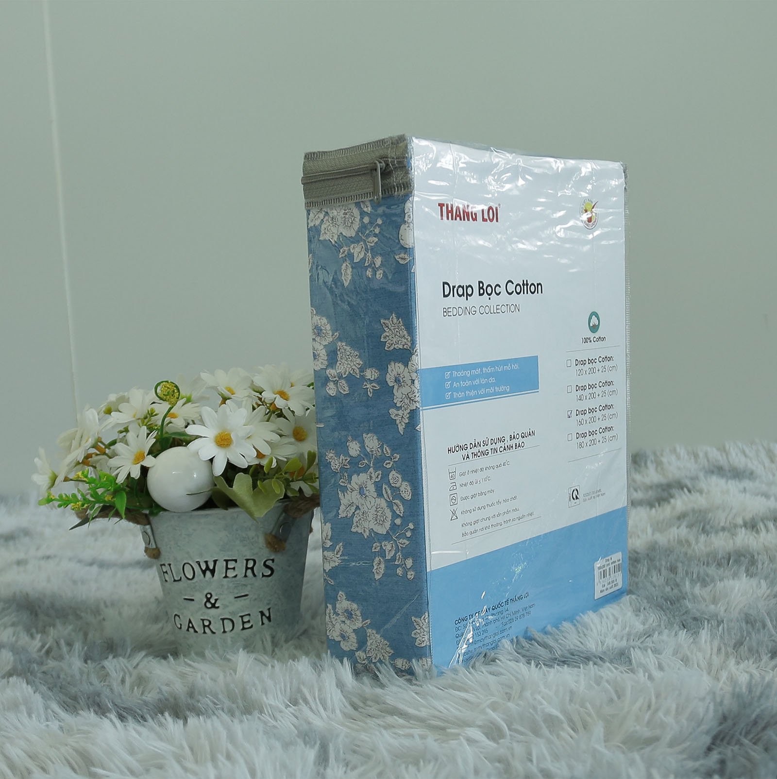 Drap Lẻ Cotton Hoa Thắng Lợi  Mẫu 25 - Chính hãng