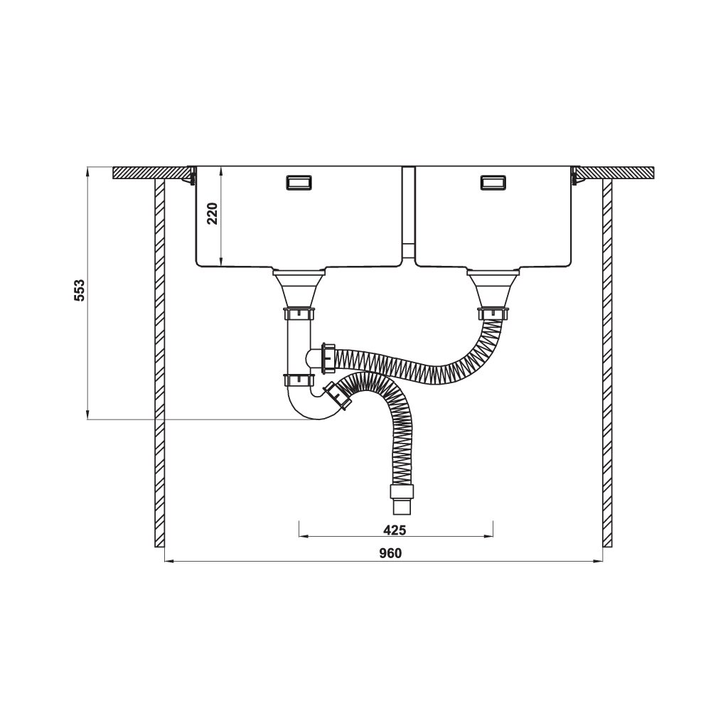 CHẬU INOX HAFELE HS21-SSN2S90/567.94.030 - HÀNG CHÍNH HÃNG