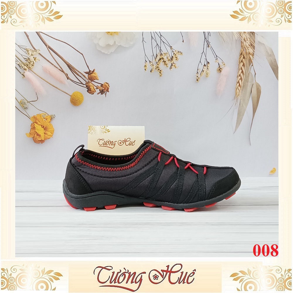 Giày Thể Thao Giả Dây Cột Đế Cao Su - 008