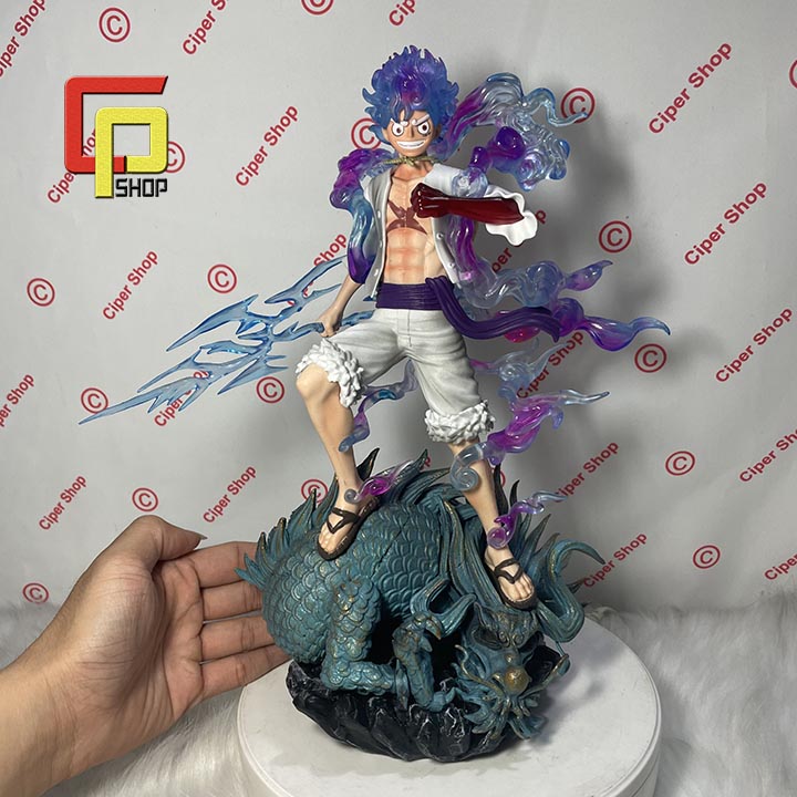 Mô hình Luffy Gear 5 Nika chiến đấu - Figure Luffy Nika Đảo hải tặc