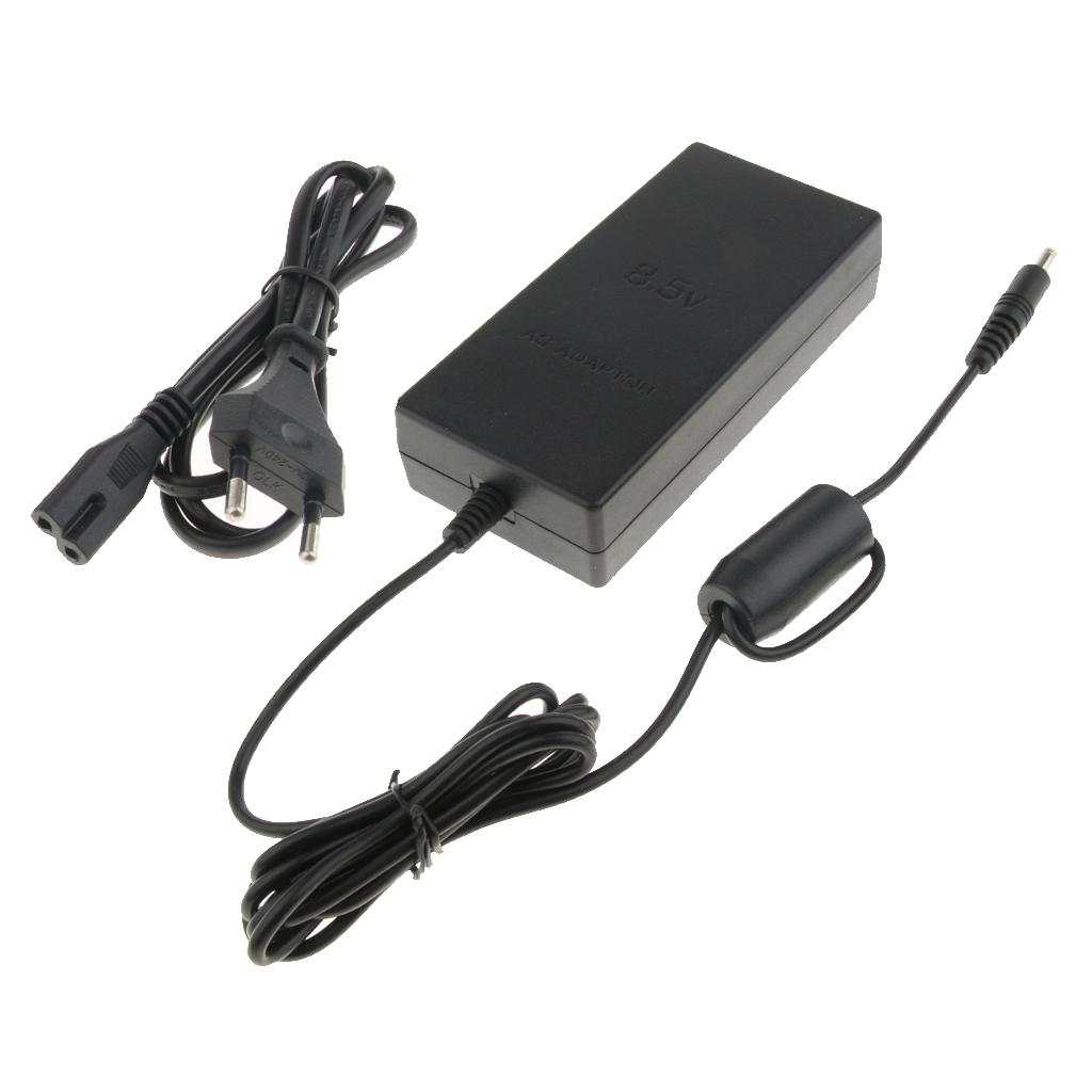 AC Adapter Charger Cable Cord Power Supply Replacement for Sony PS2 -EU Plug