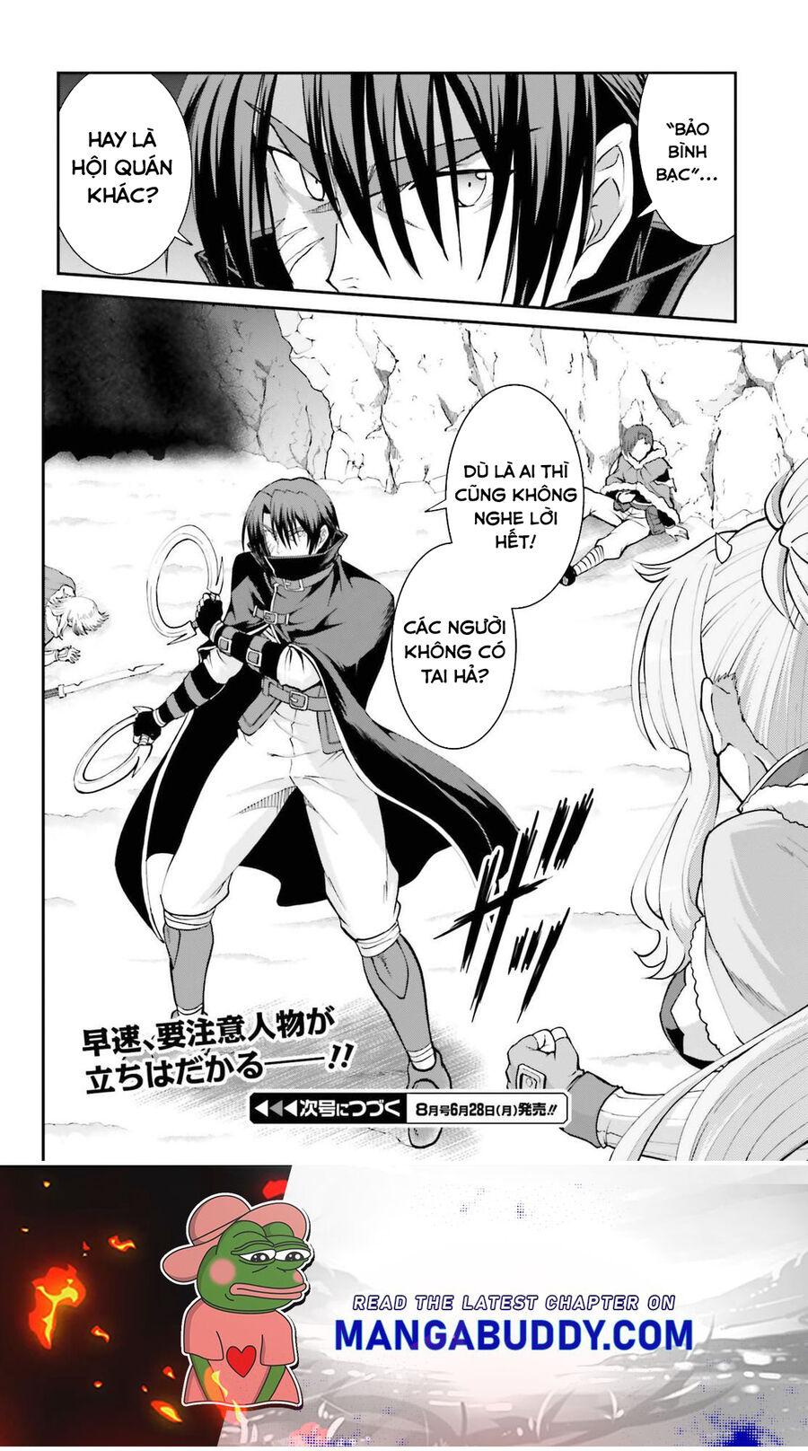 vì thích một cuộc sống nhàn nhã, sau khi đánh bại quỷ vương, anh ta lập một hội quán và sống ẩn dật chapter 23.5 13