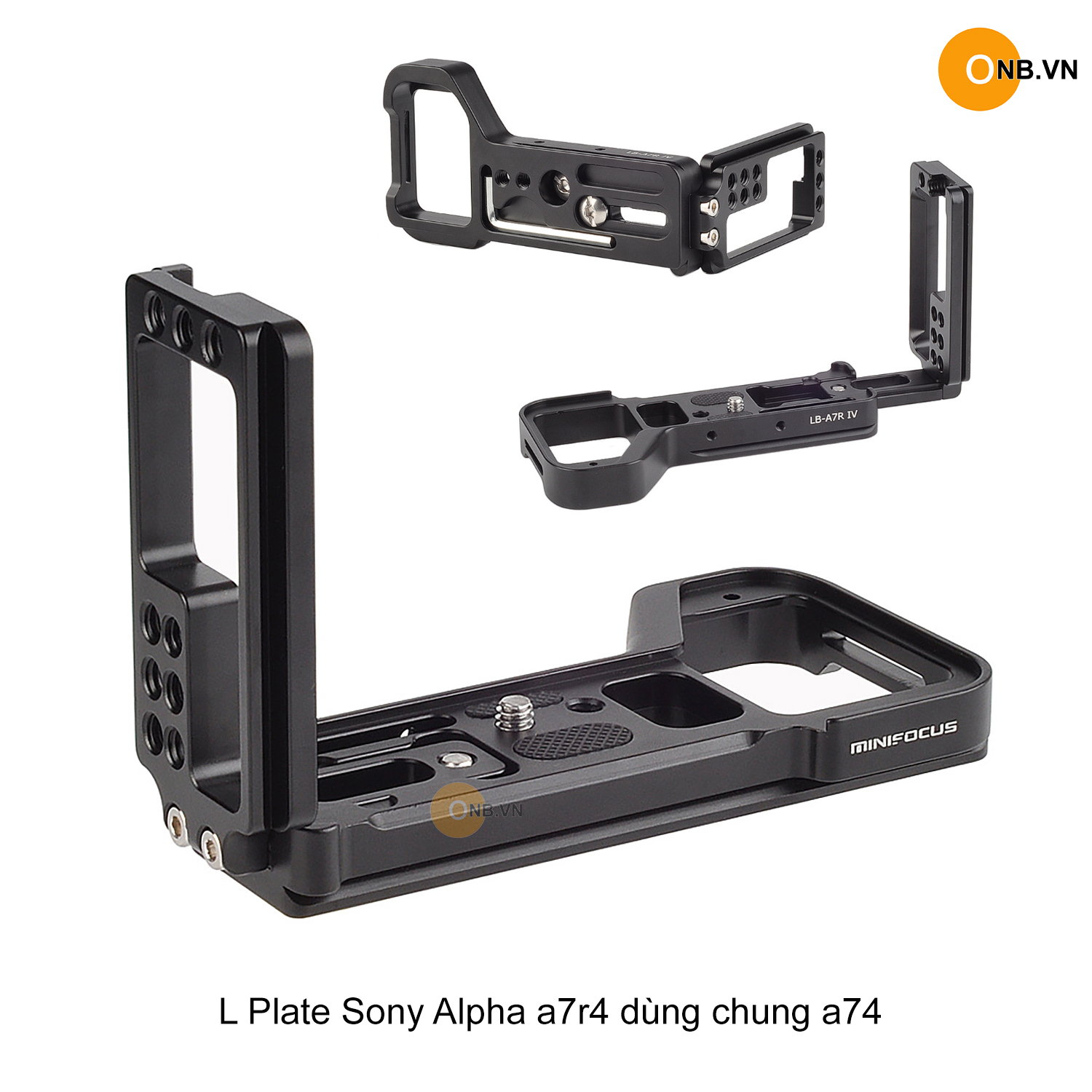 L Plate bảo bệ cho máy ảnh Sony Alpha a7r4 gắn máy dọc