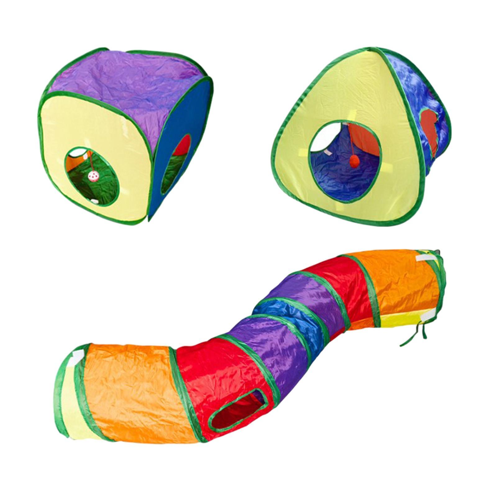 Cat Tunnel Playing Hut Play Tunnels Outside for Hamster Small Animals Rabbit