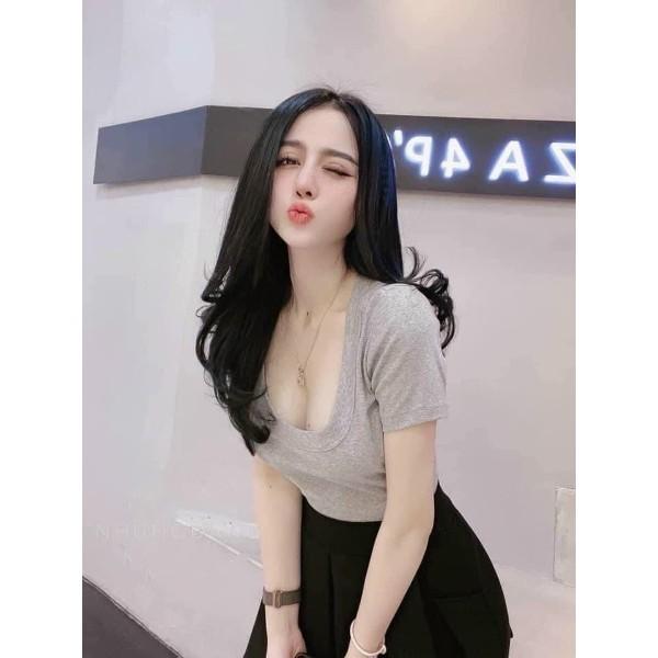 Áo Phông Nữ,Áo Phông Nữ Cổ U Siêu Đẹp Giá Đẹp