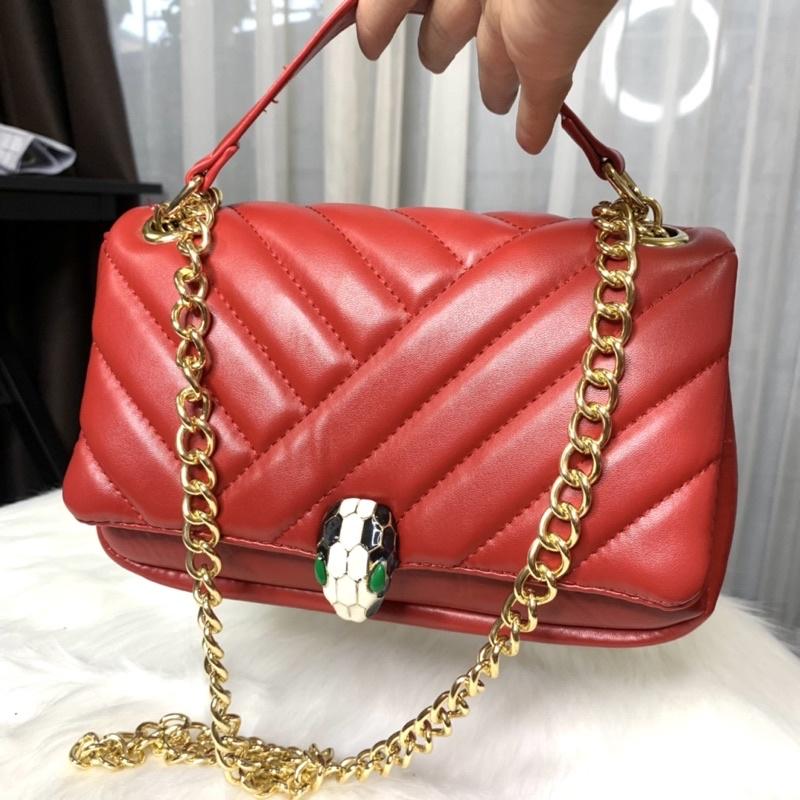 Túi xách nữ, túi đeo chéo da PU cao cấp,Style Korea