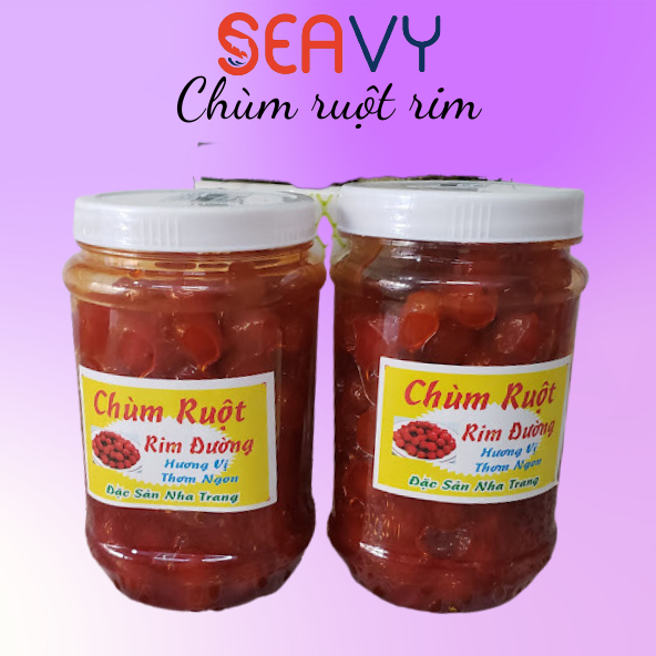 Đặc Sản Nha Trang - Chùm Ruột Rim Đường Chua Ngọt, Seavy Hộp 500g