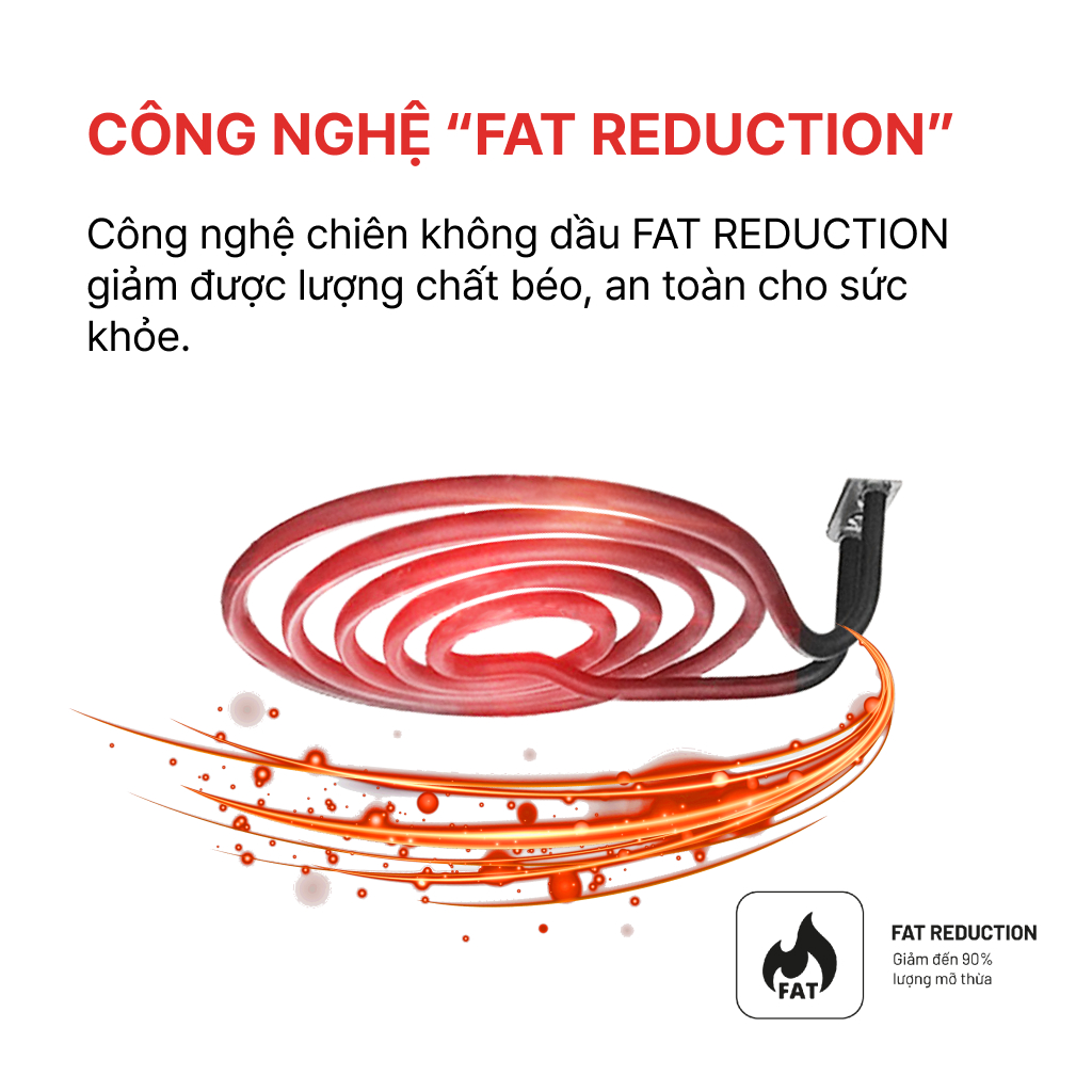LÒ CHIÊN KHÔNG DẦU 16L HAPPYCOOK, HAO-160S - Hàng Chính Hãng