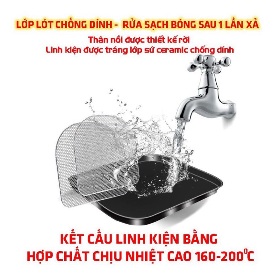 Nồi chiên không dầu DUNG TÍCH LỚN 12L