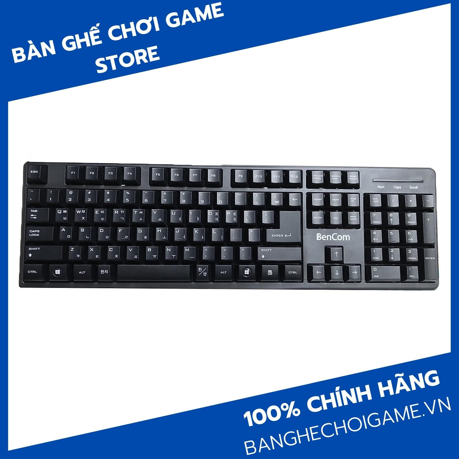 Bàn phím tiếng Hàn Quốc Computer Keyboard BenCom - Hàng nhập khẩu