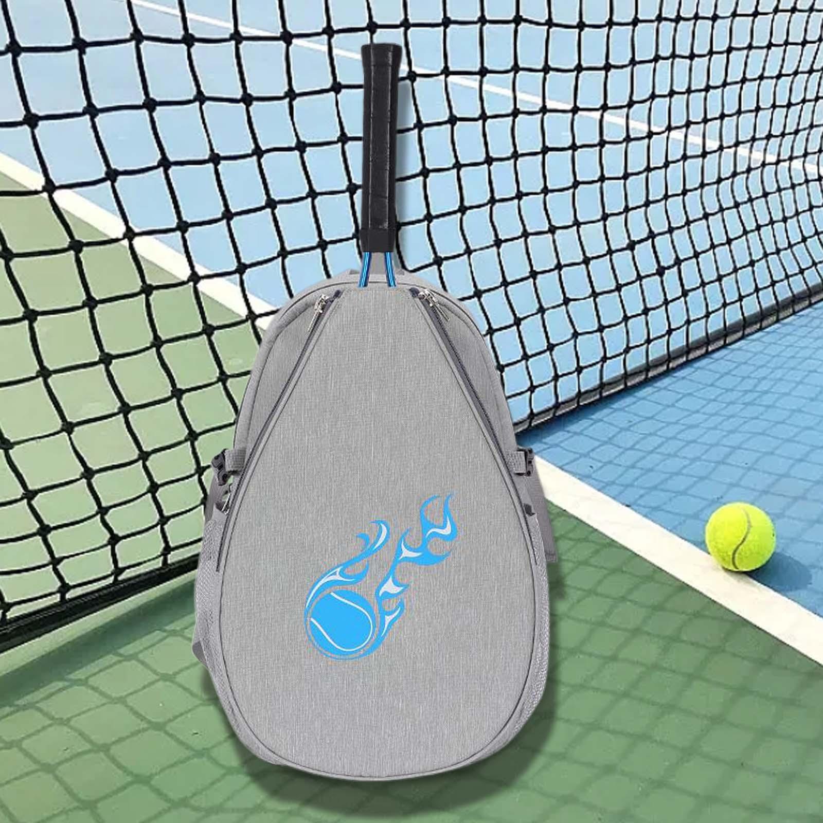 Kids Tennis Racket Bag Pickleball Paddles Backpack Organizer Storage Carrying Tote for Tennis Racquet Boys Girls Badminton Paddle Teen Youth