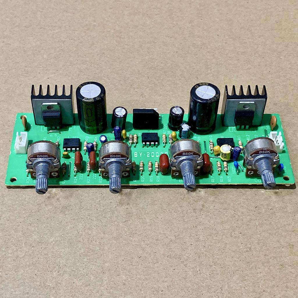 Hifi Preamp Màu Ban Bass Treble Âm Lượng Tiền Khuếch Đại Hội Đồng Bộ