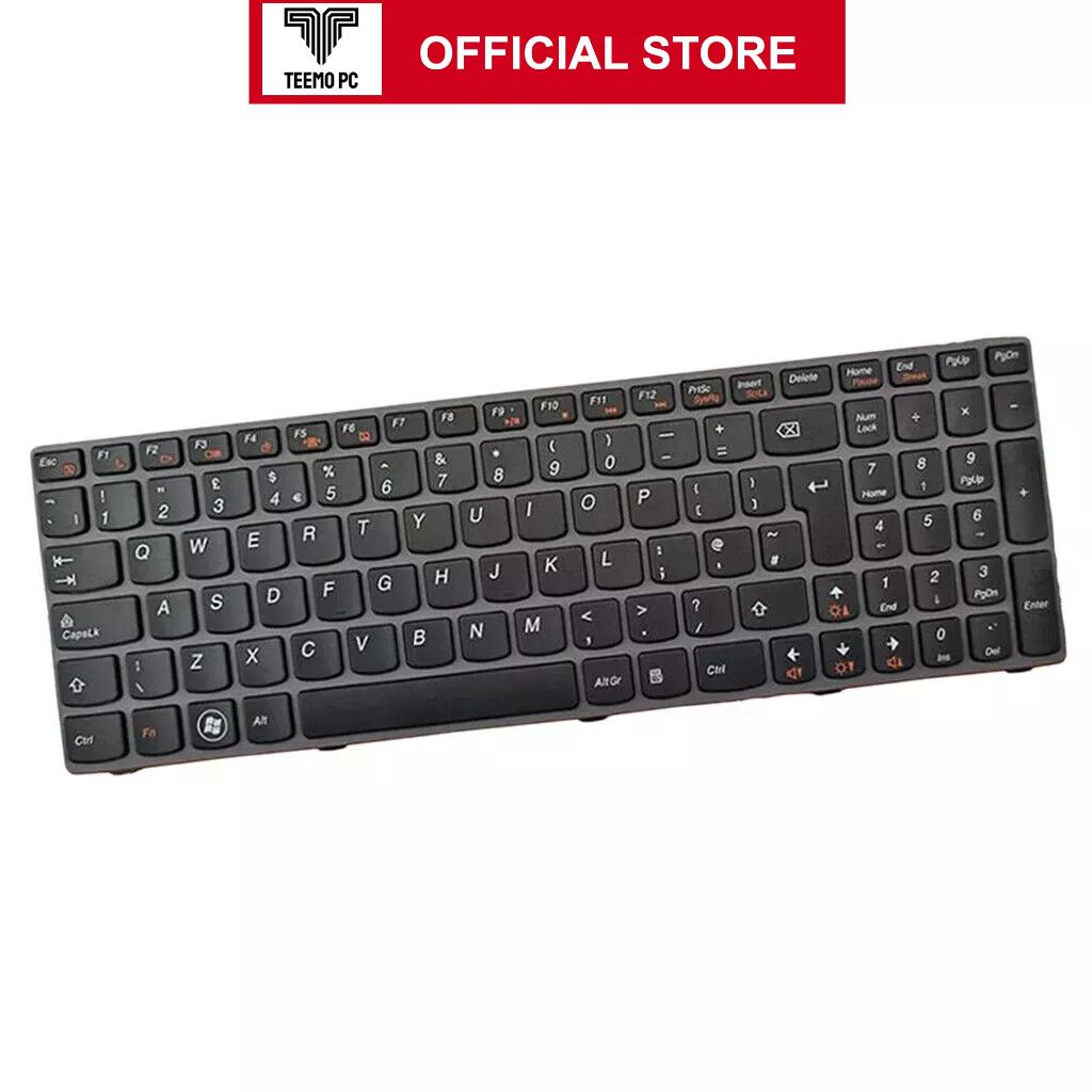 Bàn Phím Tương Thích Cho Laptop Lenovo Ideapad G580 G585 V580 V585 Z580 Z585 Ideapad N580 N581 N585 N586 TEEMO PC KEY1432 Hàng Nhập Khẩu
