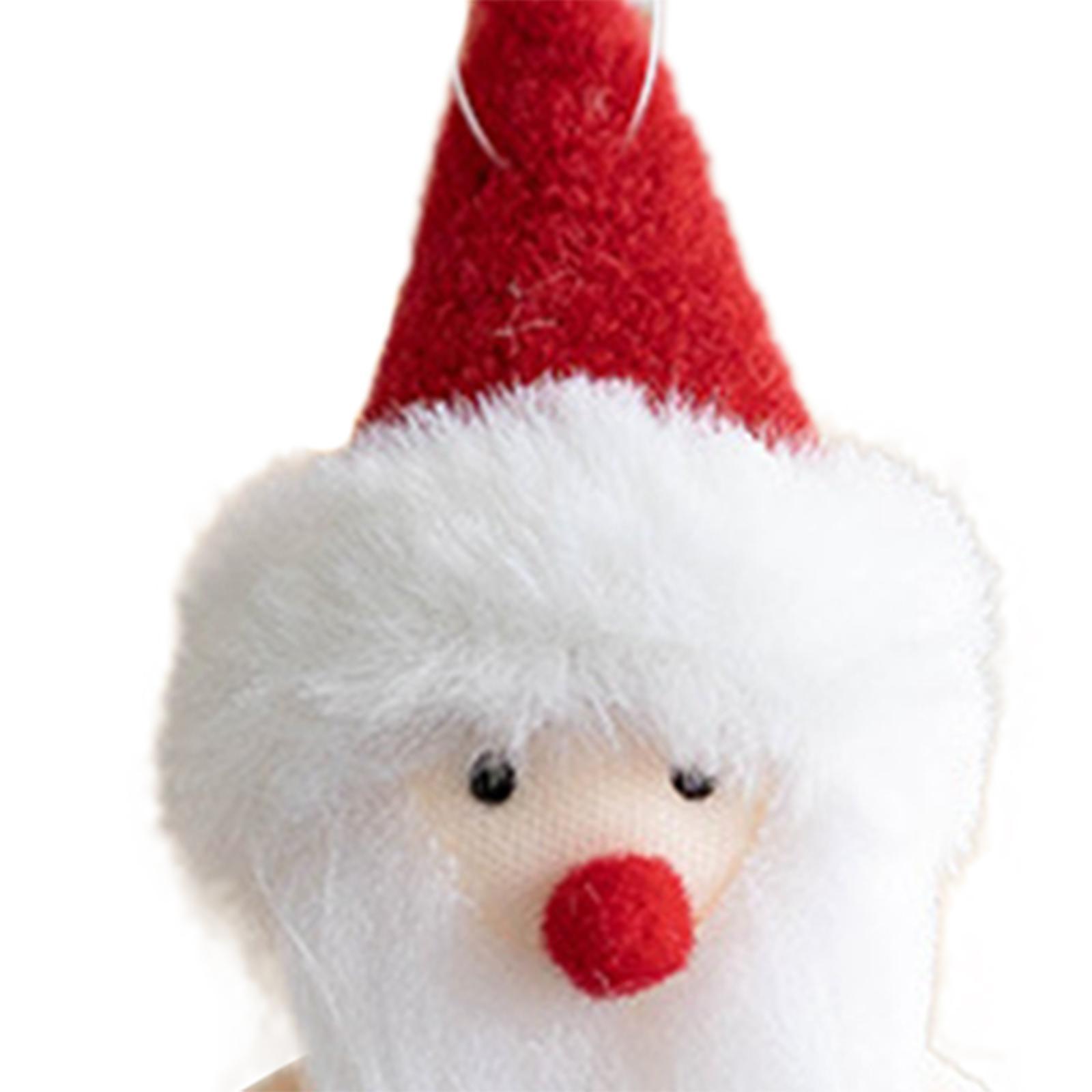 Christmas Tree Hanging Doll Plush Doll Ornaments Decorations Pendant for Party Decor