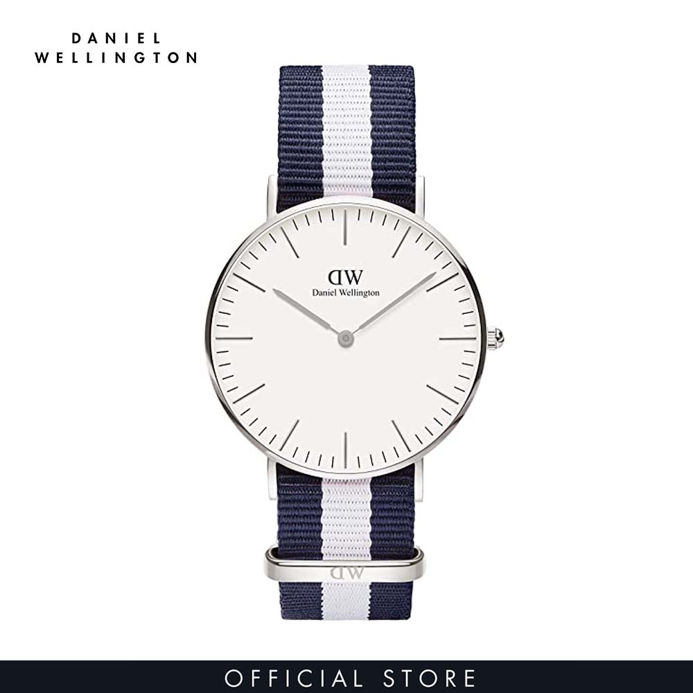 Đồng hồ Nam Daniel Wellington dây Vải nato - Classic Glasgow 36mm DW00100047