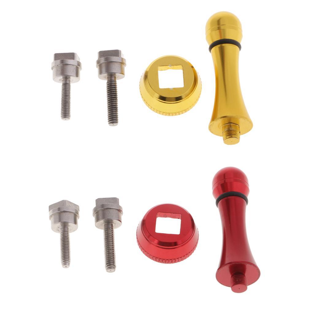 2pcs Spinning Reel Stand Replacement- Balancer - Body Keeper, Aluminum Alloy, Outdoor Fishing Equipment Accessories