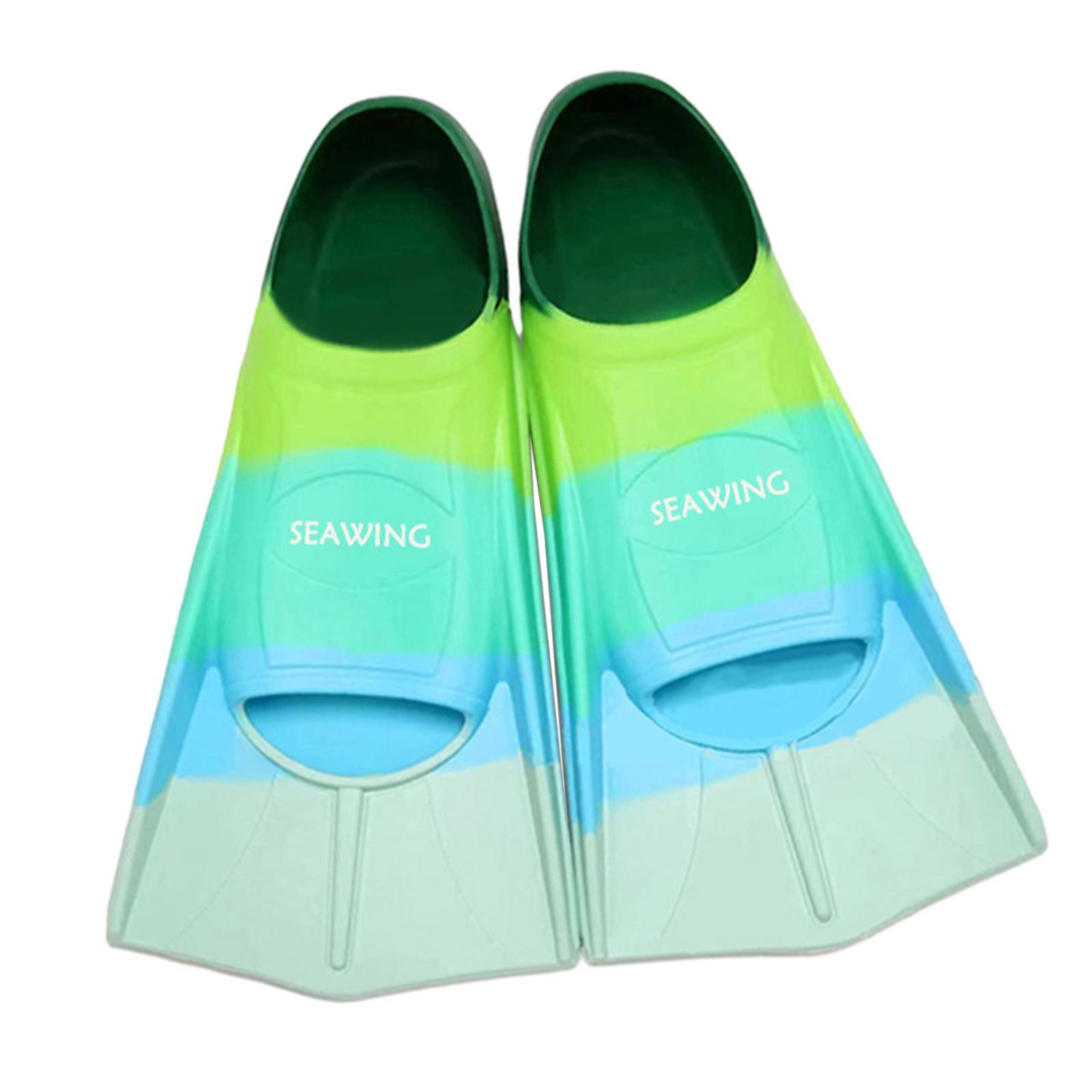 Kids Swim Fins Comfortable Diving Swimming Flippers for Girls Beginner Child