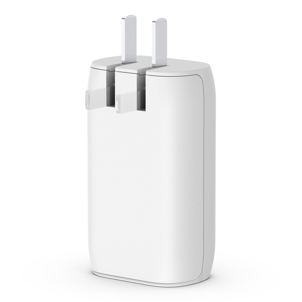 Adapter sạc nhanh 32W Belkin USB-C PD 20W + USB-A 12W - WCB004dqWH - Hàng Chính Hãng