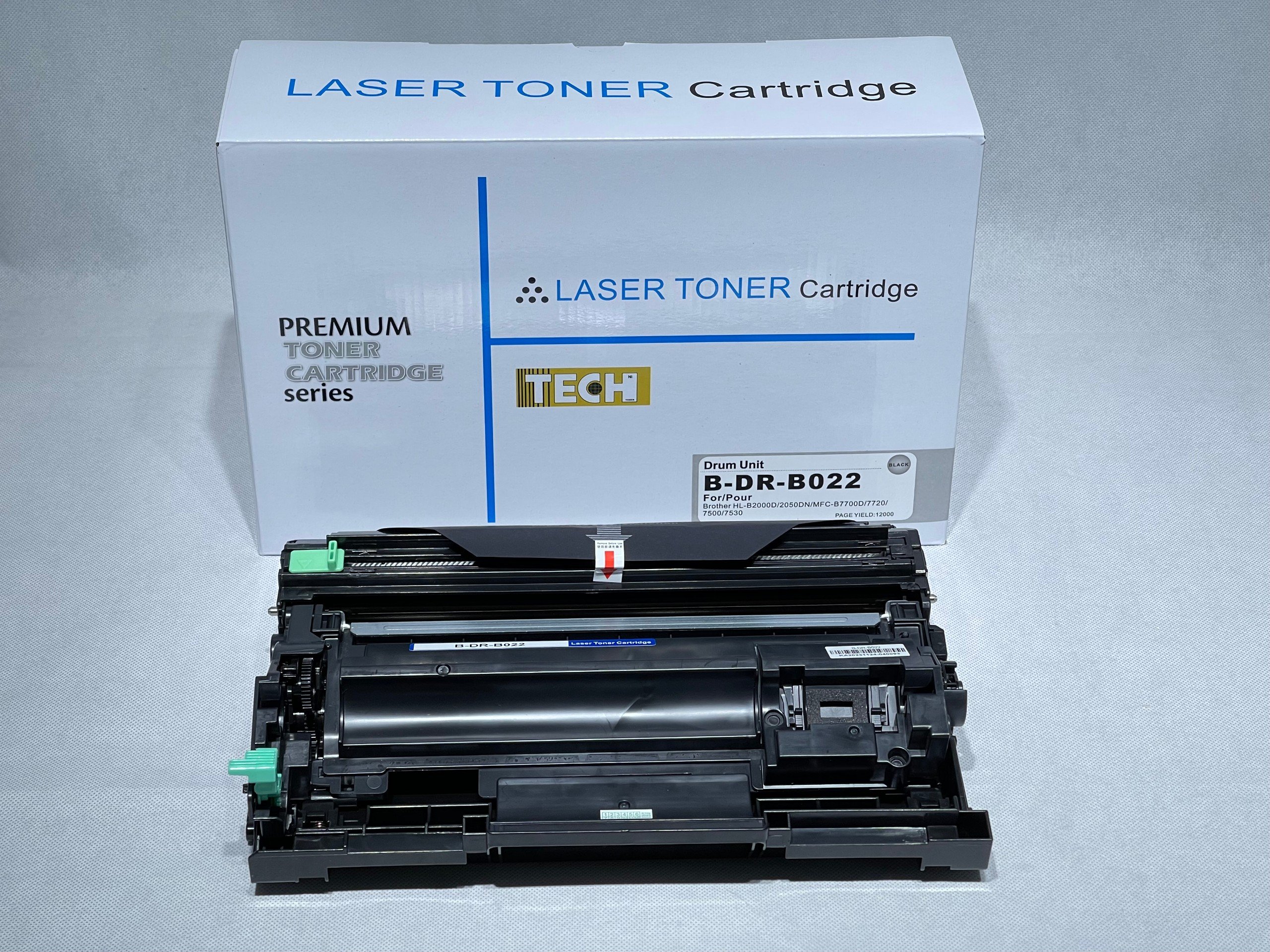 Cụm trống từ DRB022 B027 TECH dùng cho máy in Brother HL B2000 B2080dw (DRB022/B027) 12K - Hàng Nhập Khẩu
