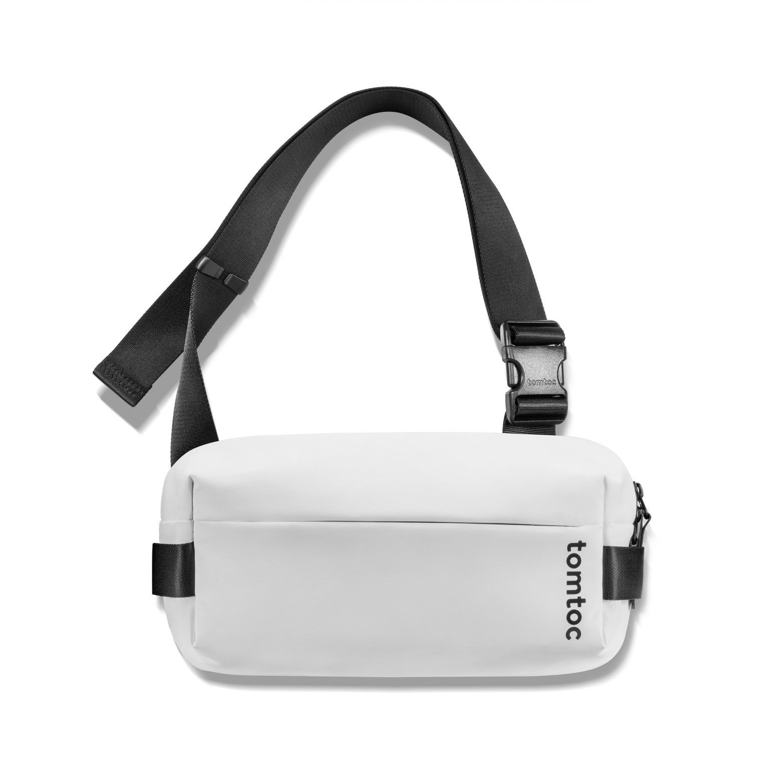 Túi Đeo Chéo TOMTOC Lightweight Codura Sling Bag H02-A04W01 White - Hàng Chính Hãng