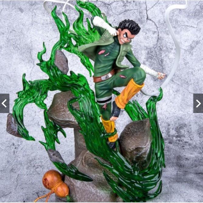Mô hình Rock lee hiệu ứng xanh đẹp Tsume 32cm