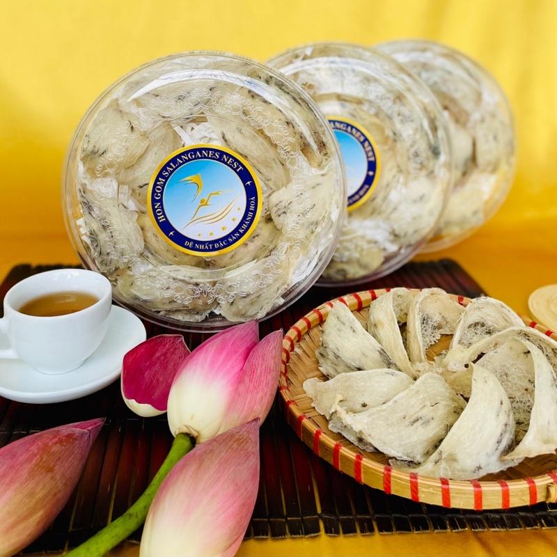 [Hộp 50/100g] Yến Sào Khánh Hoà Thô Nguyên Tổ Cao Cấp T1 - Yến Sào Hòn Gốm Chính Hiệu Khánh Hoà - HON GOM SALANGANES NEST