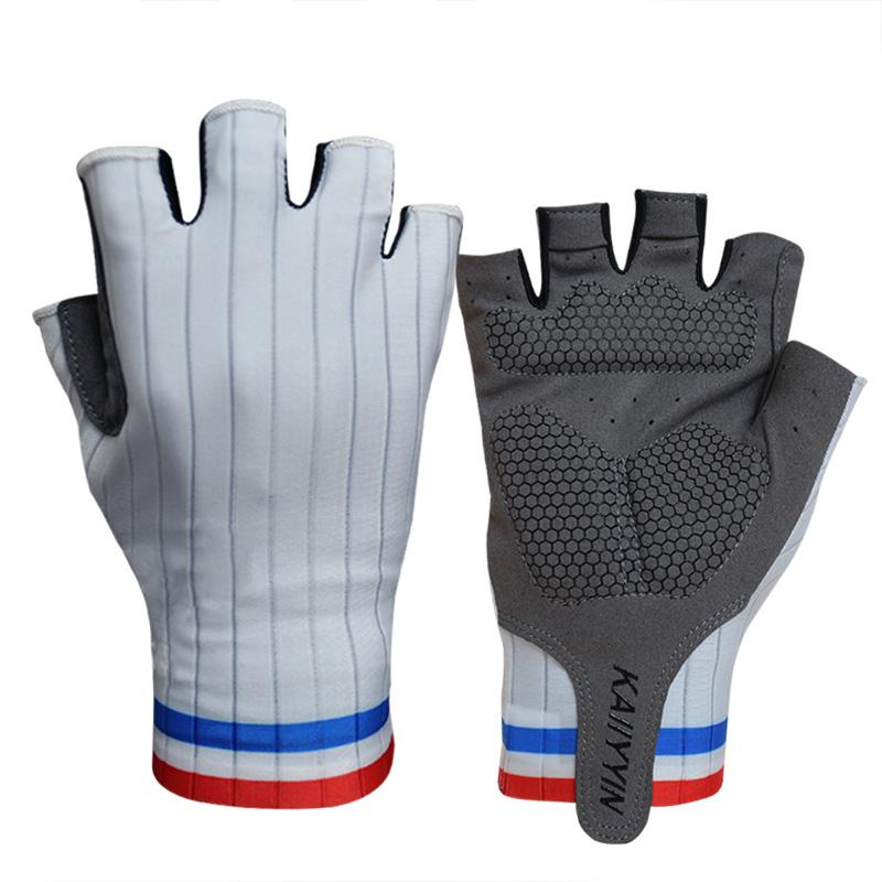 New Pro Aero Xe Đạp Đội Găng Tay Xe Đạp Ngón Ngoài Trời Xe Đạp Đường Bộ Găng Tay Thể Thao Nam Nữ Guantes Ciclismo