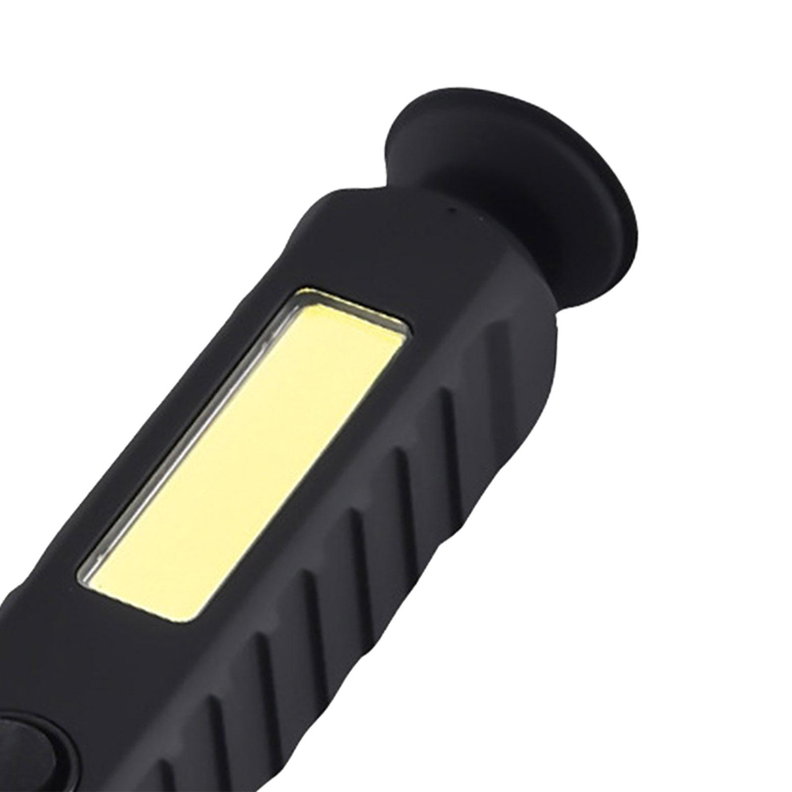 Work Light USB Rechargeable Compact Flashlight for Garage Hiking Backpacking