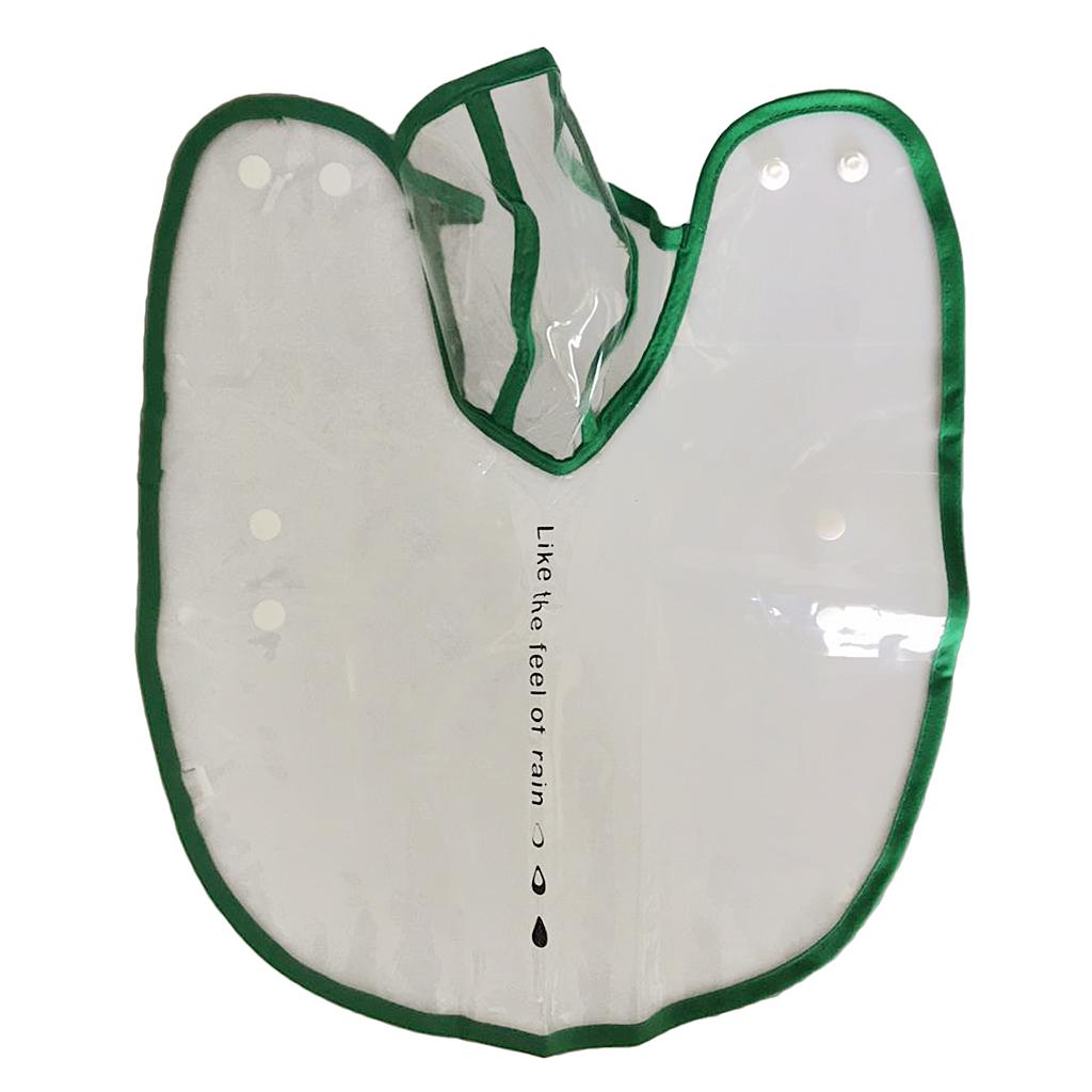 Pet Dog Rain Coat Poncho Rainwear Waterproof Jacket Hooded Hoodie Outdoor Wear, Clear