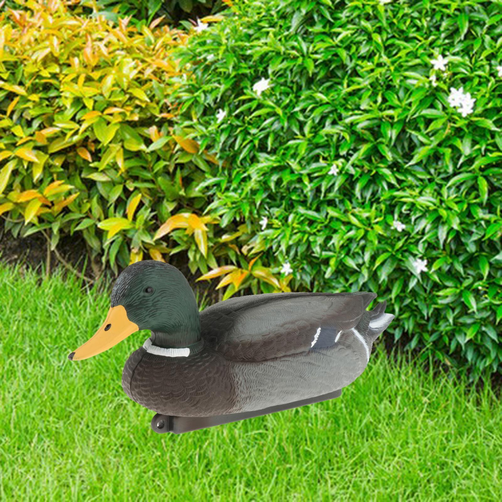 Floating Duck Decoy 3D Ornament Simulation Hunting Duck for Garden