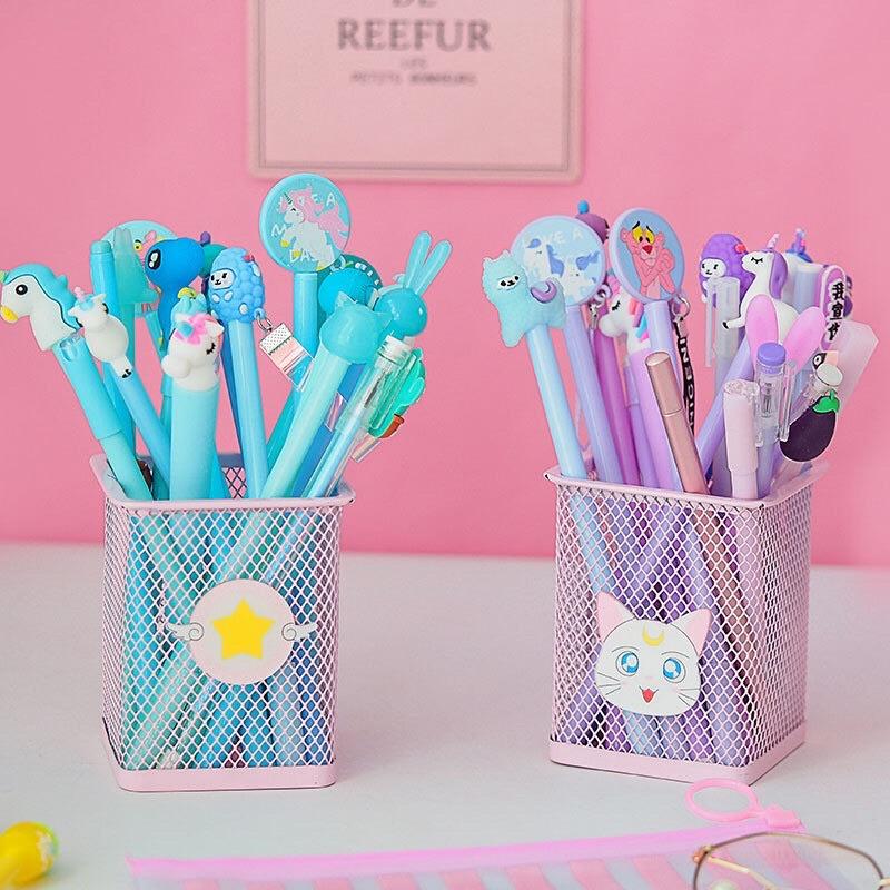 Set 20 bút bi nước đáng yêu, set bút hình con vật cute ngộ nghĩnh