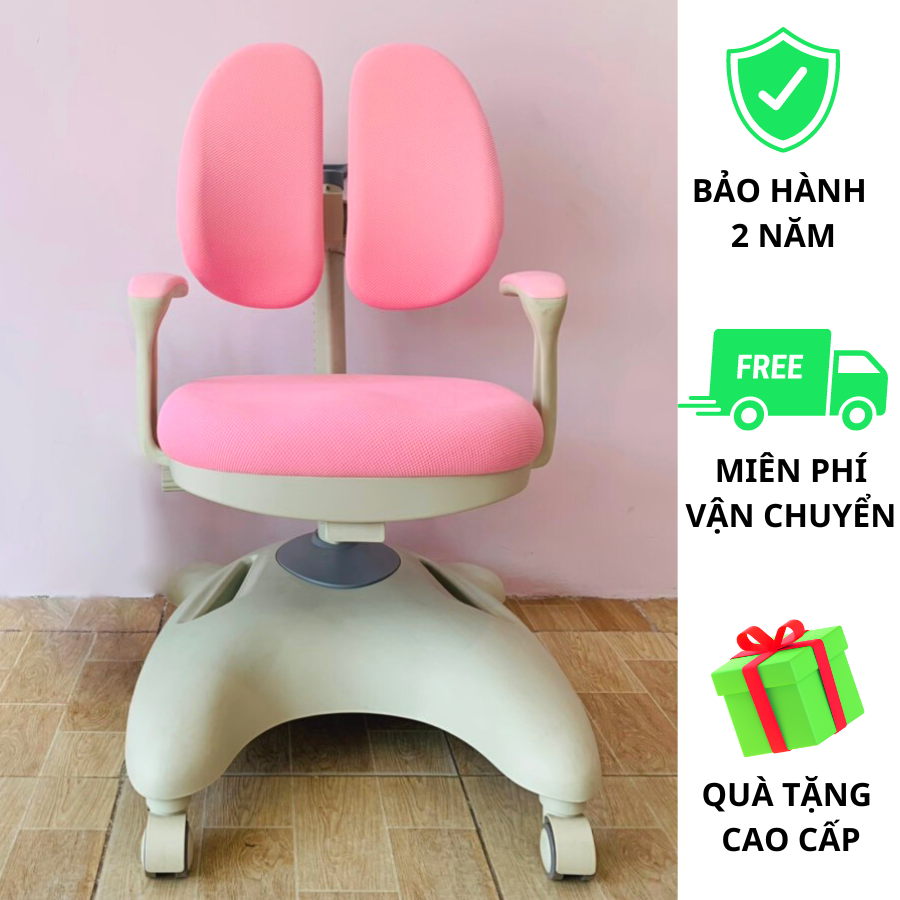 Ghế Chống Gù Học Sinh A79 - Chống Gù Chống Cận, Tùy chỉnh độ cao Chuẩn Công Thái Học Ergonomic