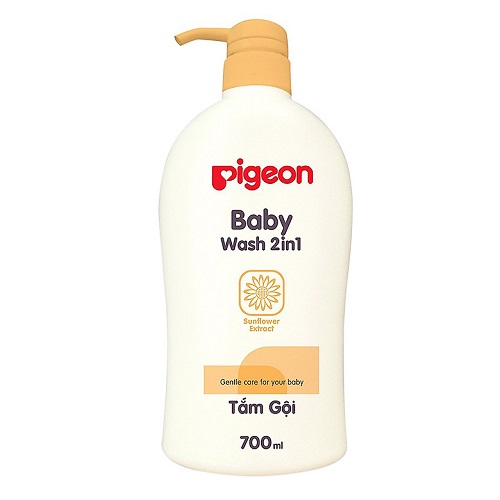 Sữa tắm gội hoa hướng dương Pigeon 700ml