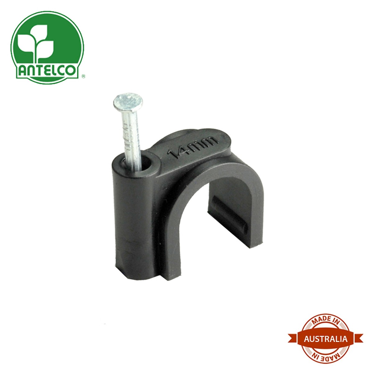 Bộ phụ kiện 100 Nẹp ống kèm đinh 16mm. Xuất xứ: Australia