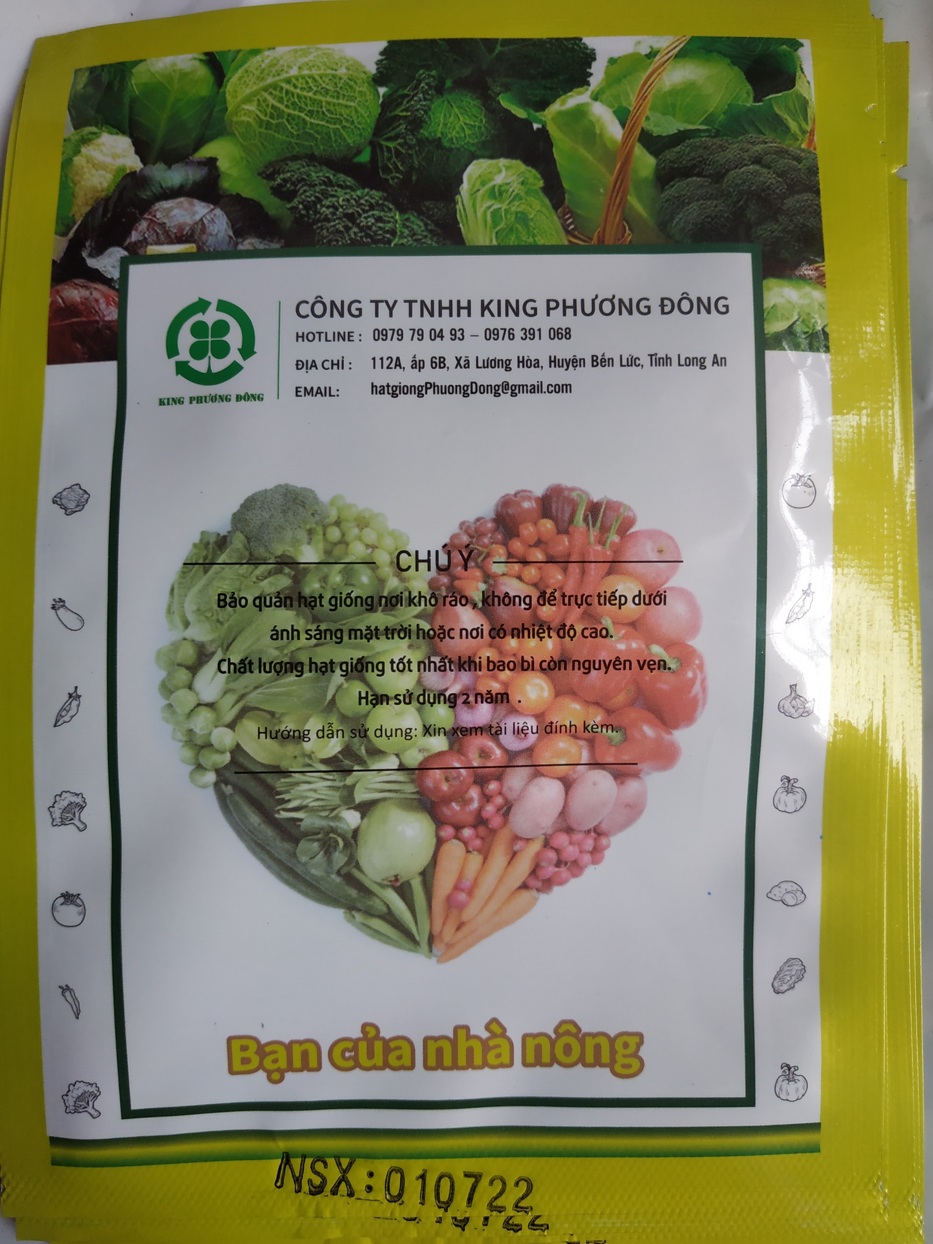 Combo 5 gói Hạt giống CÀ TÍM - gói 1 gram